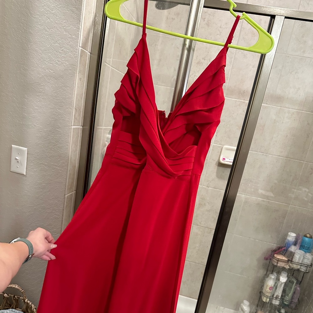 Beautiful red jumpsuit